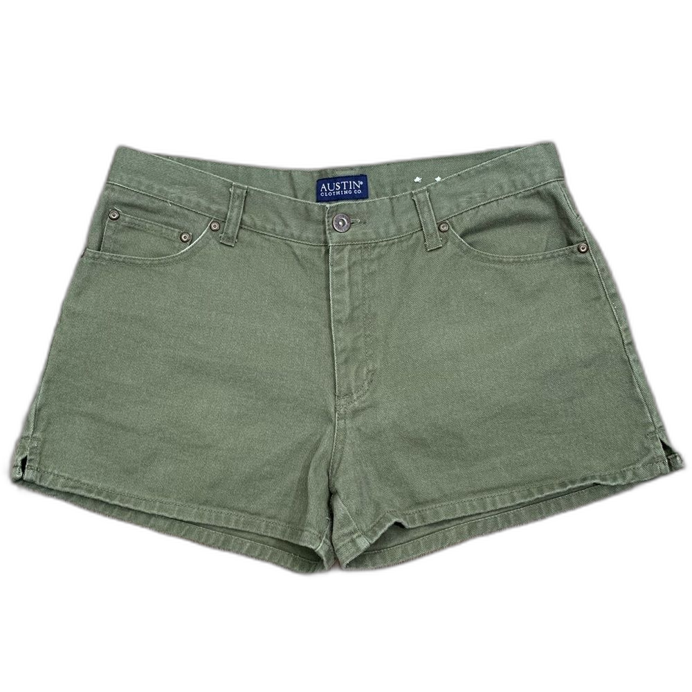 Army Green Austin Clothing Co Jean Shorts